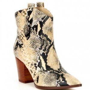 Gibson Latimer Snakeskin Boots